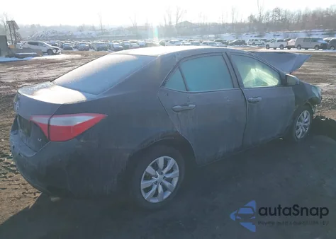 2016 Toyota Corolla Le from USA, damaged, VIN 2T1BURHE2GC486246